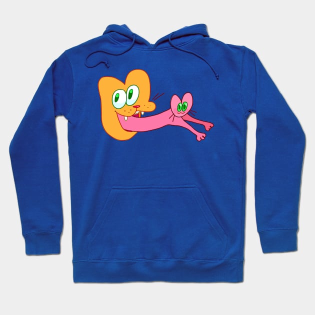 Cat got your tongue? Hoodie by feellicks